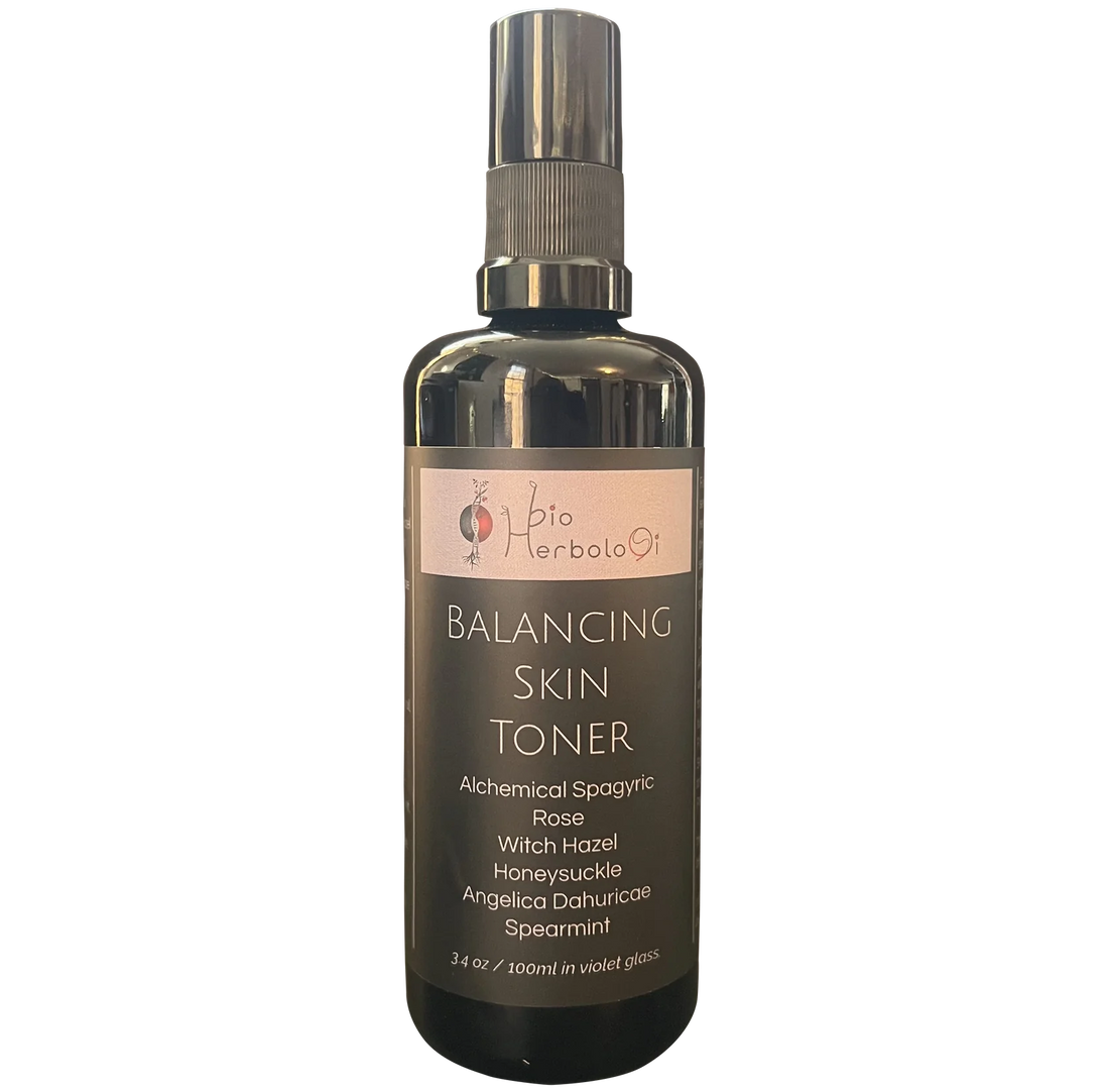 Skincare Trio - Balancing Skin Toner, Amethyst Herbal Hyaluronic, Non Linear Serum Moisturizer