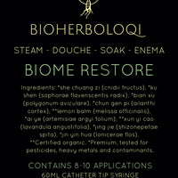 Steam douche soak enema kit BIOME RESTORE